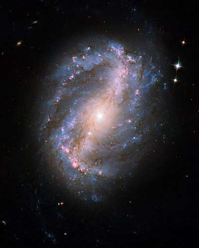 Imagem de galáxia registrada pelo Hubble sem data definida. Telescópio passou por reformas