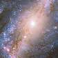 Imagem de galáxia registrada pelo Hubble sem data definida. Telescópio passou por reformas Imagem de galáxia registrada pelo Hubble sem data definida. Telescópio passou por reformas