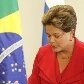 Com uma lesão no pé, Dilma encontra Medvedev no Palácio do planalto Com uma lesão no pé, Dilma encontra Medvedev no Palácio do planalto