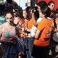 Estudantes protestam contra prova do Cremesp