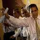 Prisioneiros políticos cubanos chegam em Madri, na Espanha, após serem libertados pelo governo cuban