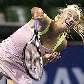 Maria Sharapova retorna bola na segunda vitória no Aberto Pan Pacífico Maria Sharapova retorna bola na segunda vitória no Aberto Pan Pacífico