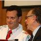 Como um judoca, Gilberto Kassab conversa com Carlos Arthur Nuzman 