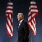 Vice-presidente Joe Biden sorri ao chegar ao Grant Park, em Chicago Vice-presidente Joe Biden sorri ao chegar ao Grant Park, em Chicago