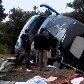 Confira imagens do ônibus que caiu em ribanceira no Paraná 