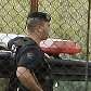 Movimentação na Penitenciária Nelson Hungria, em Belo Horizonte, onde ex-goleiro Bruno está preso