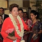 Dilma na Índia