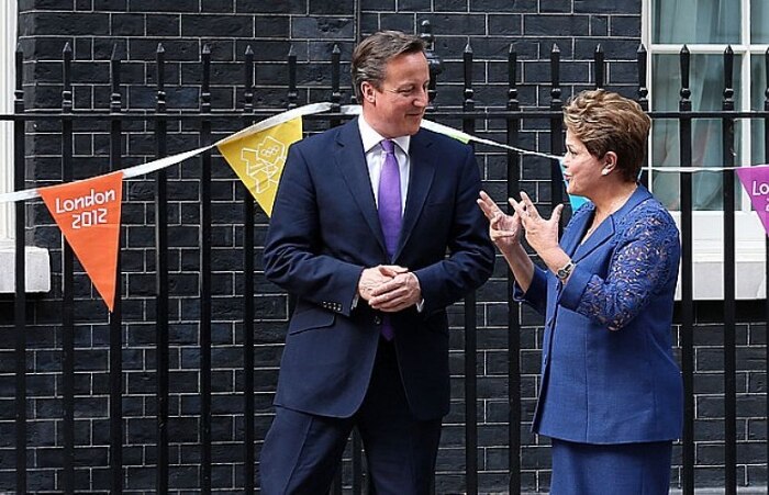 Presidente Dilma Rousseff acompanha os Jogos Olímpicos de Londres
