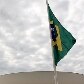Bandeira a meio mastro no Congresso Bandeira a meio mastro no Congresso