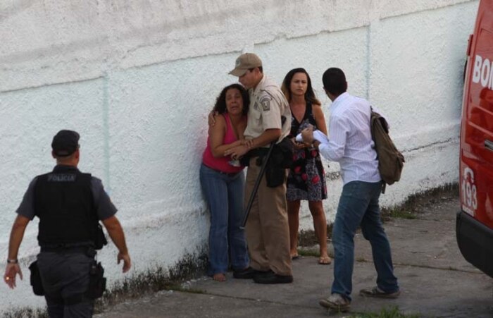 Colégio Tasso da Silveira, no Realengo, foi o local onde o suspeito abriu fogo contra estudantes