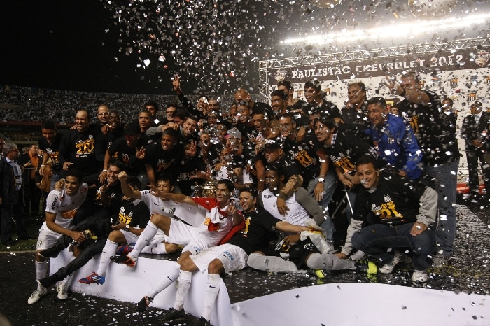 Santos de Neymar conquista o tricampeonato paulista