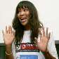Naomi Campbell no HemoRio Naomi Campbell no HemoRio
