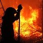 Incêndio na mata em Mogi das Cruzes, interior de São Paulo.05/09/2011