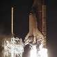 Lançamento de Endeavour no Centro Espacial Kennedy em Cabo Canaveral, na Flórida