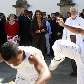 Secretária de Estado dos EUA, Condoleezza Rice, assiste apresentação de capoeira em Salvador Secretária de Estado dos EUA, Condoleezza Rice, assiste apresentação de capoeira em Salvador