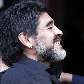 Técnico da seleção argentina, Diego Maradona, é recebido por Hugo Chávez, em Caracas, Venezuela