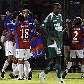 Jogadores do Cerro Porteño comemoram gol de Júlio dos Santos no Goiás Jogadores do Cerro Porteño comemoram gol de Júlio dos Santos no Goiás