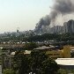 Incêndio atinge prédio abandonado e favela da região central de São Paulo