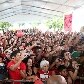 Vagner Love é apresentado no Flamengo com muita festa