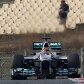 Michael Schumacher pilota sua Mercedes nos testes da Fórmula 1 em Barcelona Michael Schumacher pilota sua Mercedes nos testes da Fórmula 1 em Barcelona