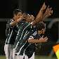 Jogadores do Palmeiras comemoram o gol de Robert na vitória sobre o Paysandu, pela Copa do Brasil Jogadores do Palmeiras comemoram o gol de Robert na vitória sobre o Paysandu, pela Copa do Brasil