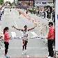 Maria Zeferina Baldaia cruza a linha de chegada da Meia Maratona de São Paulo Maria Zeferina Baldaia cruza a linha de chegada da Meia Maratona de São Paulo