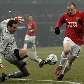 Júlio César tira a bola de Rooney em Inter de Milão 0 x 0 Manchester Júlio César tira a bola de Rooney em Inter de Milão 0 x 0 Manchester
