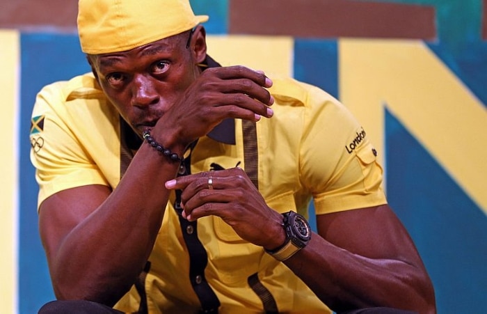 Primeira aparição do velocista Usain Bolt na Olimpíada de Londres