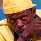Primeira aparição do velocista Usain Bolt na Olimpíada de Londres Primeira aparição do velocista Usain Bolt na Olimpíada de Londres