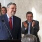Palocci se despede do governo e deu lugar à senadora Gleisi Hoffmann no ministério da Casa Civil Palocci se despede do governo e deu lugar à senadora Gleisi Hoffmann no ministério da Casa Civil