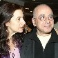 Leon Cakoff e Tuna Dwek na estreia da peça A Pedra do Reino, no Teatro SESC Anchieta, em 2006 Leon Cakoff e Tuna Dwek na estreia da peça A Pedra do Reino, no Teatro SESC Anchieta, em 2006