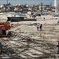 Obras no Itaquerão continuam a todo vapor; terreno é preparado para instalação do gramado Obras no Itaquerão continuam a todo vapor; terreno é preparado para instalação do gramado