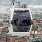 Complexo do Alemão visto durante viagem no teleférico, na zona norte do Rio de Janeiro Complexo do Alemão visto durante viagem no teleférico, na zona norte do Rio de Janeiro