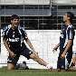 Kaká e Cristiano Ronaldo descontraídos no treino do Real Madrid Kaká e Cristiano Ronaldo descontraídos no treino do Real Madrid