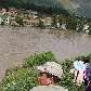 Vista do Vale Sagrado dos Incas após o rio Vilcanota, no Peru, transbordar devido as fortes chuvas Vista do Vale Sagrado dos Incas após o rio Vilcanota, no Peru, transbordar devido as fortes chuvas