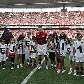 Antes do início do jogo, crianças homenageiam Petkovic