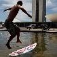 Manifestantes protestam contra Código Florestal em Brasília Manifestantes protestam contra Código Florestal em Brasília