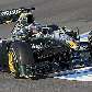 O italiano Jarno Trulli acelera seu Lotus em treino coletivo da F-1 para a temporada 2010 O italiano Jarno Trulli acelera seu Lotus em treino coletivo da F-1 para a temporada 2010
