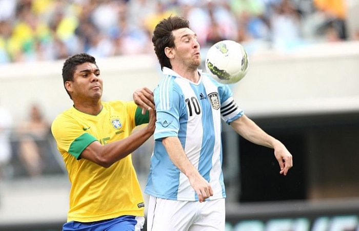 Argentina bate o Brasil por 4 a 3 em amistoso