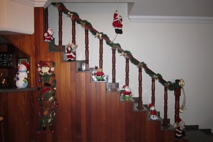 Não há limites para a decoração de Natal