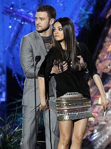 Justin Timberlake e Mila Kunis brincaram com seus papéis em 
