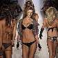 Desfile da Beach Bunny Swimwear 2011 na Mercedes-Benz Fashion Week moda praia em Miami, na sexta