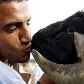 Carinho: egípcio beija o carneiro que comprou no mercado de Al Manashi, em Giza, Egito