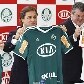 Palmeiras exibe camisa com novo patrocinador