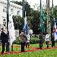 Nuzman, Paes, Cabral e Osorio hasteiam bandeira olímpica no Rio
