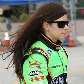 Danica Patrick caminha pelo circuito de Daytona, nos EUA, antes de teste pela Nascar Danica Patrick caminha pelo circuito de Daytona, nos EUA, antes de teste pela Nascar