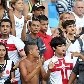 Torcida do Vasco protesta durante derrota do time por 3 a 1 para o Boavista, pelo Carioca