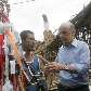 Governador de SP, José Serra, em frente ao local onde era a Igreja Matriz, em S. Luiz do Paraitinga Governador de SP, José Serra, em frente ao local onde era a Igreja Matriz, em S. Luiz do Paraitinga