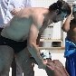 Campeão olímpico Michael Phelps visita a Rocinha e dá aulas de natação Campeão olímpico Michael Phelps visita a Rocinha e dá aulas de natação