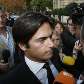 Nelsinho Piquet chega para audiência da FIA sobre incidente no GP de Cingapura
